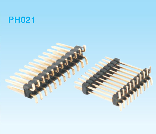 PH2.54雙排SMD排針（可帶定位柱）H=1.5、2.0、2.5mm